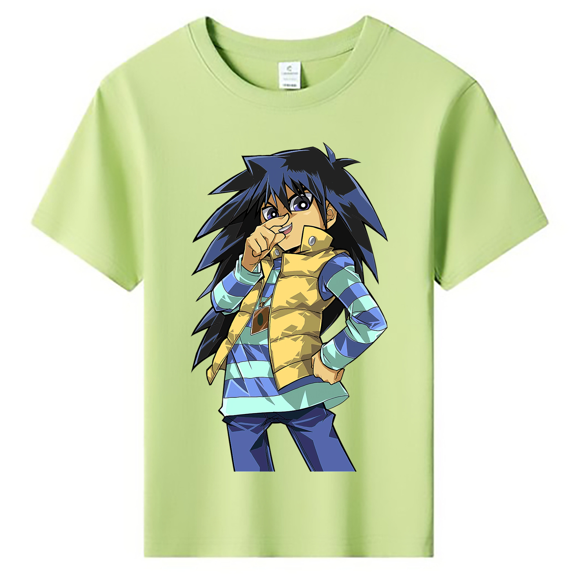 （画像用） 遊☆戯☆王 Yu-Gi-Oh! 綿100％キッズTシャツ（フロントプリント）